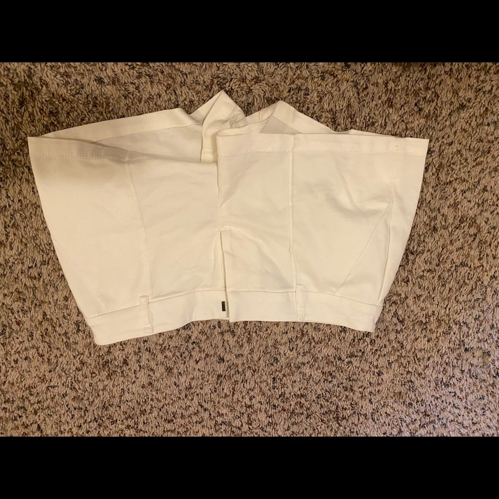 white shorts